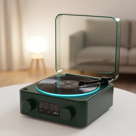 The Retro Vinyl Player: Your Personal Sound Sanctuary & Serene Escape