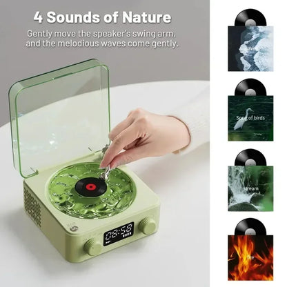 The Retro Vinyl Player: Your Personal Sound Sanctuary & Serene Escape