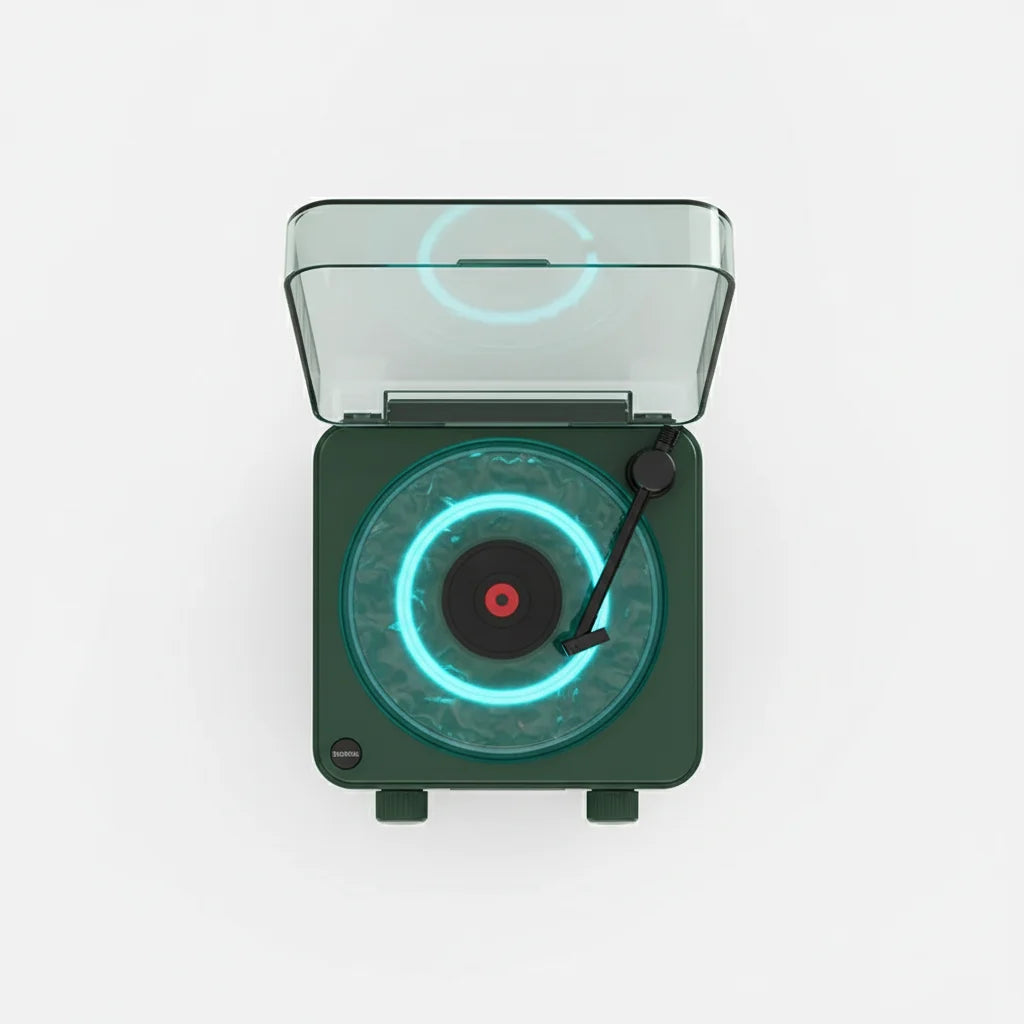 The Retro Vinyl Player: Your Personal Sound Sanctuary & Serene Escape